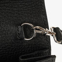 Hermes Sac a Depeches Black Courchevel Leather 24cm Pouch