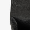 Hermes Sac a Depeches Black Courchevel Leather 24cm Pouch