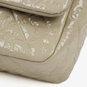 Chanel Embossed Lucky Symbols Patent Leather Flap Bag