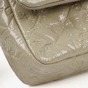 Chanel Embossed Lucky Symbols Patent Leather Flap Bag