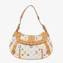 Louis Vuitton x Takashi Murakami White Monogram Multicolor Leonor Bag