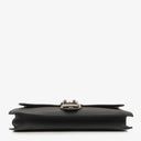 Hermes Sac a Depeches Black Courchevel Leather 24cm Pouch