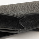 Hermes Sac a Depeches Black Courchevel Leather 24cm Pouch
