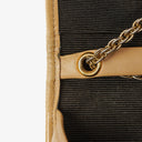 Chanel Mini Flap Bag in Beige Quilted Lambskin with 24k Gold Plated Hardware