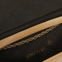 Chanel Mini Flap Bag in Beige Quilted Lambskin with 24k Gold Plated Hardware