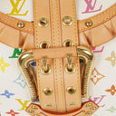 Louis Vuitton x Takashi Murakami White Monogram Multicolor Leonor Bag