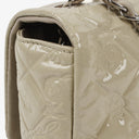 Chanel Embossed Lucky Symbols Patent Leather Flap Bag