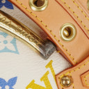 Louis Vuitton x Takashi Murakami White Monogram Multicolor Leonor Bag
