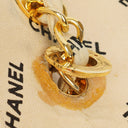 Chanel Jumbo Letter Logo Bag Beige Canvas With 24K Gold-Plated Hardware
