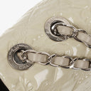 Chanel Embossed Lucky Symbols Patent Leather Flap Bag