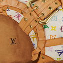 Louis Vuitton x Takashi Murakami White Monogram Multicolor Leonor Bag