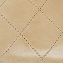 Chanel Mini Flap Bag in Beige Quilted Lambskin with 24k Gold Plated Hardware