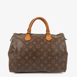 Louis Vuitton Speedy 30 Monogram Canvas Handbag