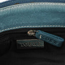 Loewe Leather/Canvas Anagram Handbag