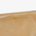 Chanel Jumbo Letter Logo Bag Beige Canvas With 24K Gold-Plated Hardware
