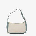 Loewe Leather/Canvas Anagram Handbag