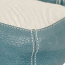 Loewe Leather/Canvas Anagram Handbag