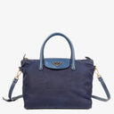 Prada Tessuto Saffian Royal Nylon Shoulder Bag