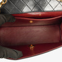 Chanel Black Quilted Lambskin Vintage Medium Trapeze Classic Single Flap Bag, 1989-1991