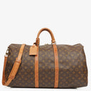 Louis Vuitton Keepall 55 Bandoulière Monogram Canvas Travel Bag