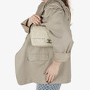 Chanel Embossed Lucky Symbols Patent Leather Flap Bag