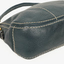 Prada Vitello Daino Dark Blue Leather Shoulder Bag