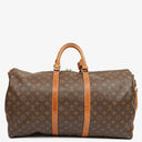 Louis Vuitton Keepall 55 Bandoulière Monogram Canvas Travel Bag