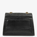 Chanel Black Quilted Lambskin Vintage Medium Trapeze Classic Single Flap Bag, 1989-1991