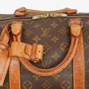 Louis Vuitton Keepall 55 Bandoulière Monogram Canvas Travel Bag