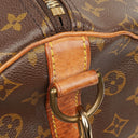 Louis Vuitton Keepall 55 Bandoulière Monogram Canvas Travel Bag