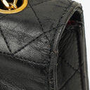 Chanel Black Quilted Lambskin Vintage Medium Trapeze Classic Single Flap Bag, 1989-1991