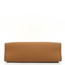 Hermes Herbag Zip 31 PM Vache Hunter Toile Dune/Sable Naturel And Orange With Palladium Hardware