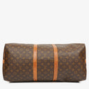 Louis Vuitton Keepall 55 Bandoulière Monogram Canvas Travel Bag