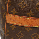 Louis Vuitton Keepall 55 Bandoulière Monogram Canvas Travel Bag
