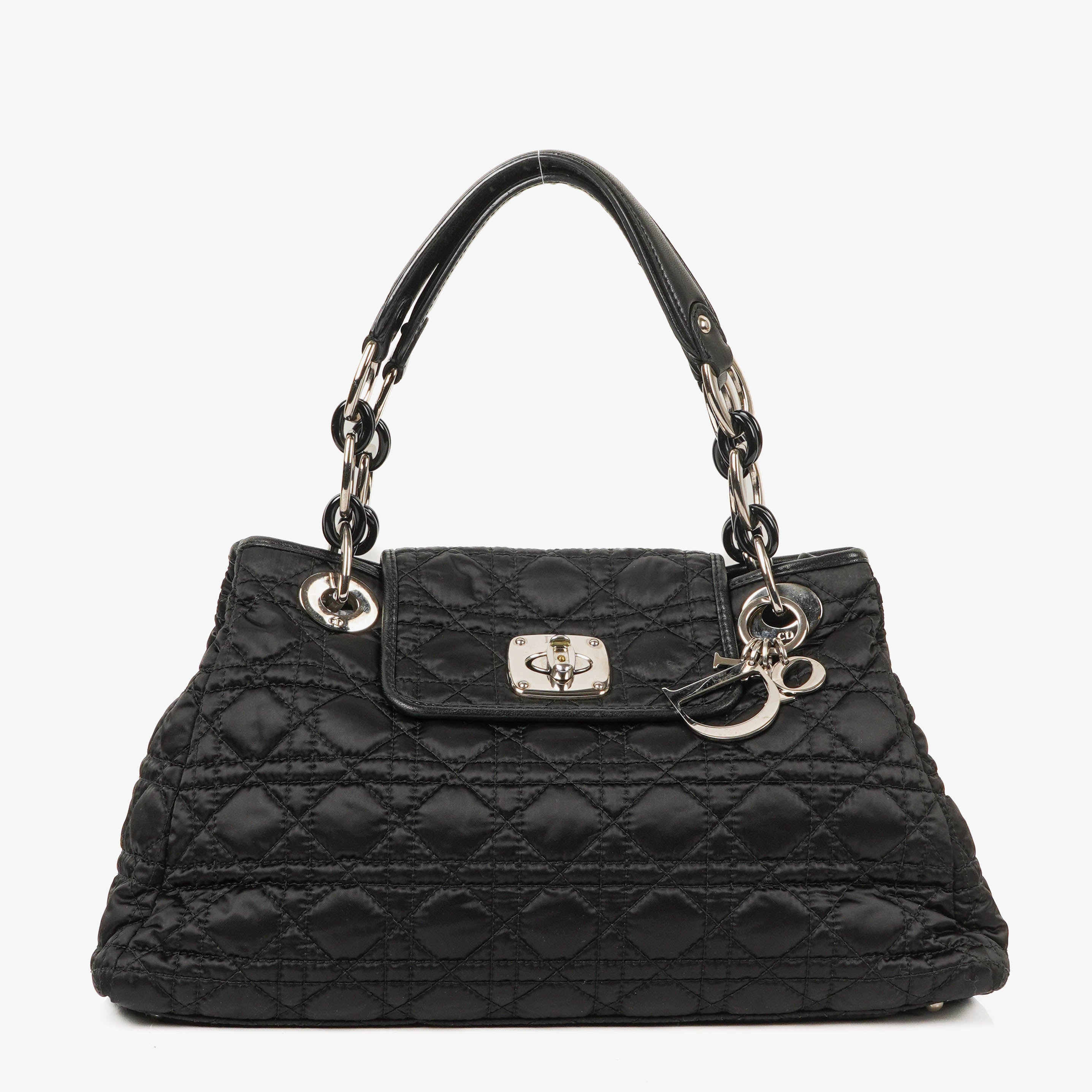 Christian Dior Charming Lock Cannage Quilted Tote Bag