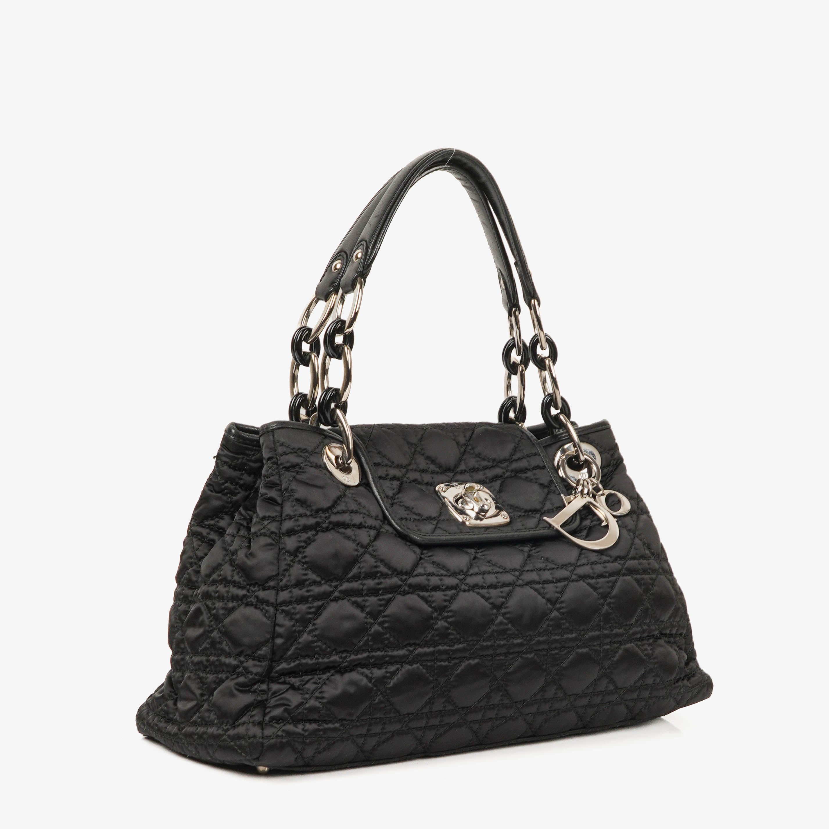 Christian Dior Charming Lock Cannage Quilted Tote Bag