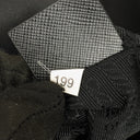 Prada Black Tessuto and Saffiano Leather Shoulder Bag