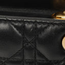 Christian Dior Medium Lady Dior Black Cannage Quilted Leather &nbsp;Bag