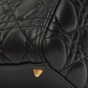 Christian Dior Medium Lady Dior Black Cannage Quilted Leather &nbsp;Bag