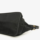 Prada Black Tessuto and Saffiano Leather Shoulder Bag