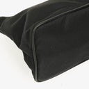 Prada Black Tessuto and Saffiano Leather Shoulder Bag