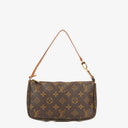 Louis Vuitton Pochette Accessoires Monogram Canvas Clutch Handbag