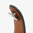 Hermès Black Leather Evelyne Bracelet