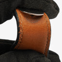 Hermès Black Leather Evelyne Bracelet