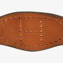 Hermès Black Leather Evelyne Bracelet