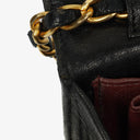 Chanel Classic Full Flap Bag Black Quilted Leather 24K Gold-Plated Hardware