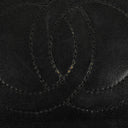 Chanel Classic Full Flap Bag Black Quilted Leather 24K Gold-Plated Hardware