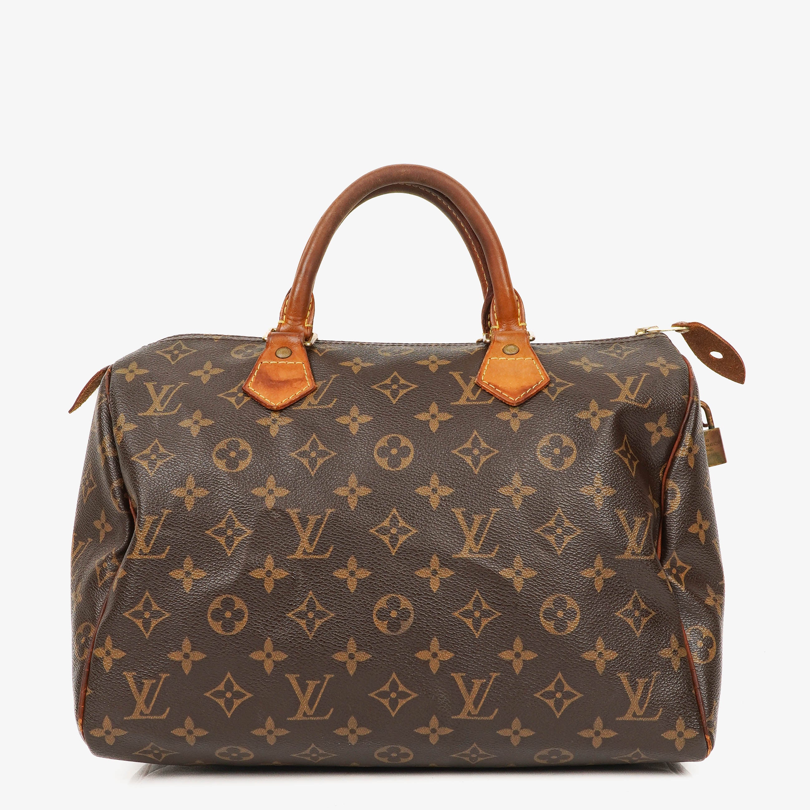 Louis Vuitton Speedy 30 Monogram Canvas Handbag