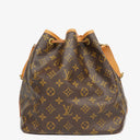 Louis Vuitton Petit Noe Monogram Canvas Shoulder Bag