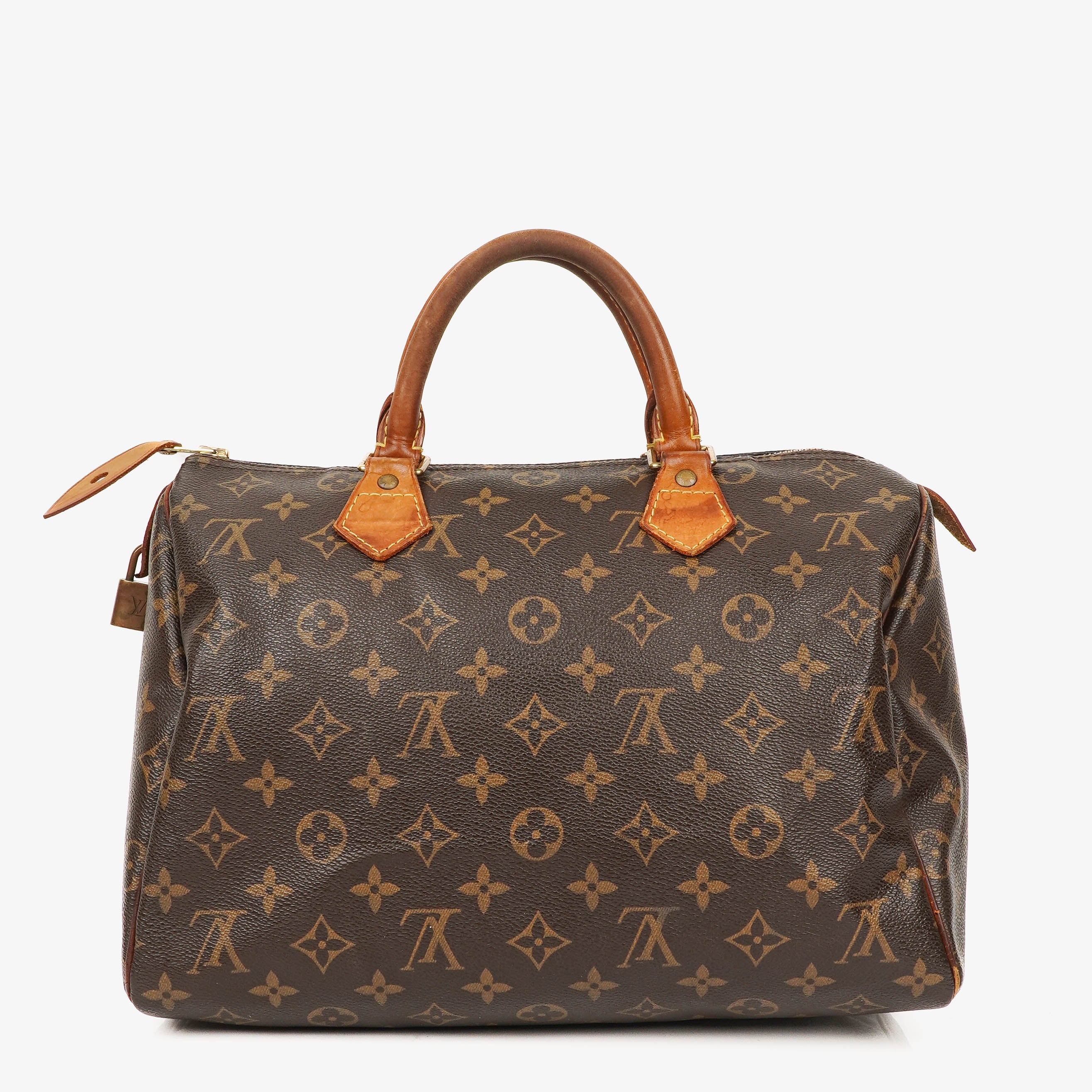 Louis Vuitton Speedy 30 Monogram Canvas Handbag